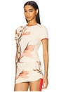 view 3 of 5 Hana Tee in Gladioli Print