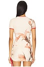 view 4 of 5 Hana Tee in Gladioli Print