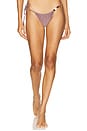 view 1 of 5 Jeanne Beaded String Bikini Bottom in Taupe