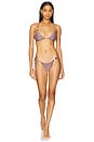 view 5 of 5 Jeanne Beaded String Bikini Bottom in Taupe