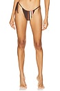 view 1 of 4 Thistle String Bikini Bottom in Rose Baiadera