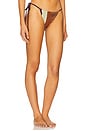 view 2 of 4 Fontana String Bikini Brief in Elisa Stripe