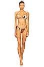 view 4 of 4 Fontana String Bikini Brief in Elisa Stripe