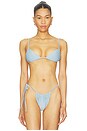 view 1 of 4 TOP BIKINI LUCIE in Washed Blue