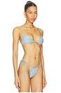 view 2 of 4 TOP BIKINI LUCIE in Washed Blue