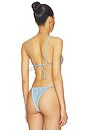view 3 of 4 TOP BIKINI LUCIE in Washed Blue