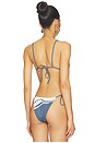 view 3 of 4 TOP BIKINI LILOU in Liora Charcoal Blue