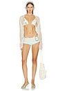 view 5 of 5 Cecile String Bikini Brief in Eira Butter