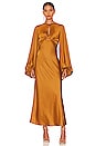 view 1 of 3 Demi Midi Dress in Copper