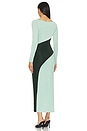 view 4 of 4 Caitlin Maxi Dress in Pine Splice