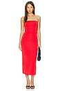 view 1 of 3 Bella Strapless Dress in Red