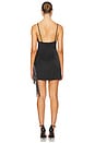 view 3 of 3 Josephine Cowl Mini Dress in Black