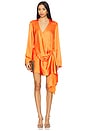 view 1 of 4 Elaina Wrap Dress in Paprika