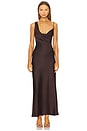 view 1 of 3 Adriana Dress in Chocolate