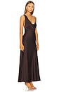 view 2 of 3 Adriana Dress in Chocolate