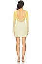 view 3 of 3 Honey Mini Dress in Lemon Crush