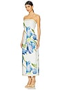 view 3 of 4 Tess Midi Dress in Iris Bouquet