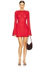 view 1 of 3 Oakleigh Mini Dress in Chilli