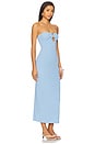 view 2 of 4 Vada Midi Dress in Cerulean