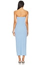 view 3 of 4 Vada Midi Dress in Cerulean
