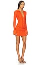 view 2 of 3 Yasmine Mini Dress in Persimmon