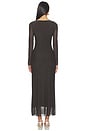 view 3 of 4 Maddie Maxi Dress in Espresso
