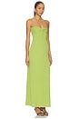 view 2 of 3 Carrey Strapless Maxi Dress in Apple