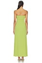 view 3 of 3 Carrey Strapless Maxi Dress in Apple