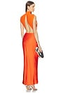 view 1 of 5 London Gown in Tangerine