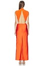 view 5 of 5 London Gown in Tangerine
