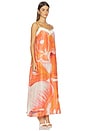 view 2 of 3 VESTIDO EADEN in Tangerine Bloom