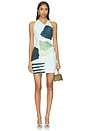 view 1 of 3 MINIVESTIDO EMIKO in Azurea Print