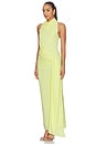 view 2 of 3 MAXIVESTIDO DRUE in Lemon Drop