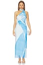 view 1 of 3 MAXIVESTIDO AVNI in Mistelle Print