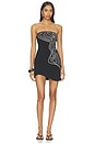 view 1 of 5 MINIVESTIDO VHARI in Black