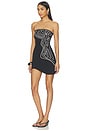 view 3 of 5 MINIVESTIDO VHARI in Black