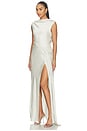 view 2 of 3 VESTIDO LARGO LUKA  in Oyster