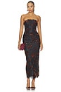 view 1 of 4 MAXIVESTIDO CEIRA  in Amber