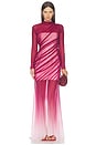 view 1 of 4 Alyth Gown in Berry Melt