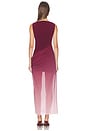 view 4 of 3 Edda Maxi Dress in Berry Melt