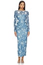 view 1 of 3 VESTIDO EDINA  in Steel