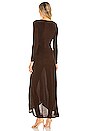 view 3 of 3 Neave Dress in Chocolate