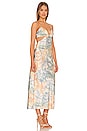 view 2 of 3 Jacy Midi Dress in Island Bouqet
