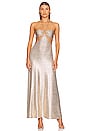 view 1 of 4 Chloe Maxi Dress in Gold