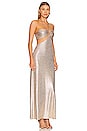 view 2 of 4 Chloe Maxi Dress in Gold