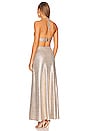 view 3 of 4 Chloe Maxi Dress in Gold