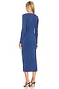 view 4 of 4 Audrey Midi Dress in Indigo