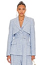 view 1 of 5 Lilah Blazer in Marine Blue