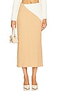 view 1 of 4 Zayda Midi Skirt in Biscuit