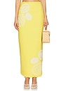 view 1 of 6 Carly Maxi Skirt in Lemon